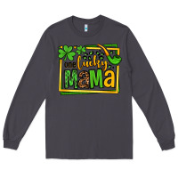 Smoke One lucky mama St. Patrick's Long Sleeve Tee - OliviaCreatesArt