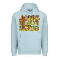 Blue Mist Autumn Is God's way Of Showing Us How Beautiful Ch Premium Hoodie - CowhideDigitalArt