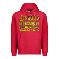 Cardinal Autumn Is God's way Of Showing Us How Beautiful Ch Premium Hoodie - CowhideDigitalArt
