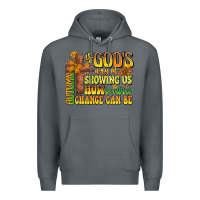 Rock Autumn Is God's way Of Showing Us How Beautiful Ch Premium Hoodie - CowhideDigitalArt