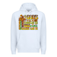 White Autumn Is God's way Of Showing Us How Beautiful Ch Premium Hoodie - CowhideDigitalArt
