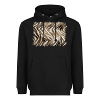 Black brown zebra pattern background Heavyweight Hoodie - BarkalooDesign