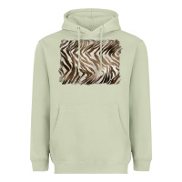 Matcha brown zebra pattern background Heavyweight Hoodie - BarkalooDesign