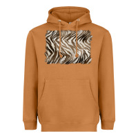 Meerkat brown zebra pattern background Heavyweight Hoodie - BarkalooDesign