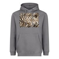 Storm brown zebra pattern background Heavyweight Hoodie - BarkalooDesign