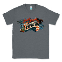 Charcoal Heather I'm not drunk I'm patriotic Classic Tee - HowdyJamesFarm