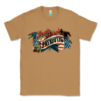 Toasted Coconut I'm not drunk I'm patriotic Classic Tee - HowdyJamesFarm