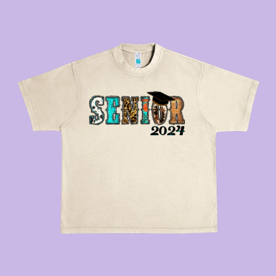 Western Senior 2024 Urban Heavy Tee Designed By Ranaportraitstore