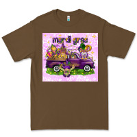 Cacao Mardi Gras with gnomes Premium Tee - NancyCooperArtShop