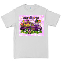 Dove Grey Mardi Gras with gnomes Premium Tee - NancyCooperArtShop