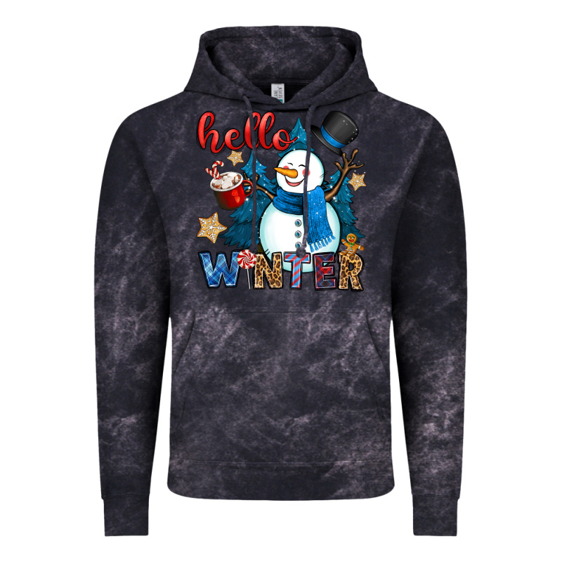 Hello Winter Vintage Hoodie by OliviaCreatesArt | Teevron