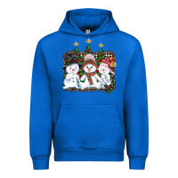 Cobalt christmas snowman Urban Hoodie - AdoDesignShop