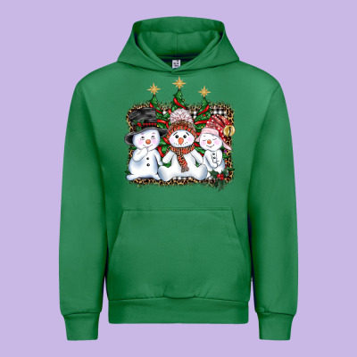 Christmas Snowman Urban Hoodie Designed By Adodesignshop