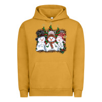 Pigment Peanut Butter christmas snowman Urban Hoodie - AdoDesignShop