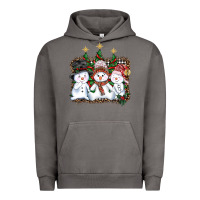 Pigment Tornado christmas snowman Urban Hoodie - AdoDesignShop