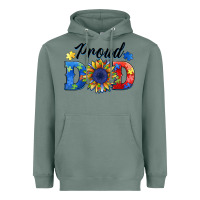 Sage proud dad autism Heavyweight Hoodie - BarkalooDesign