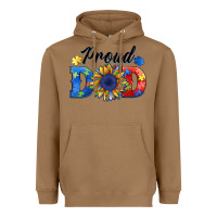 Toasted Coconut proud dad autism Heavyweight Hoodie - BarkalooDesign