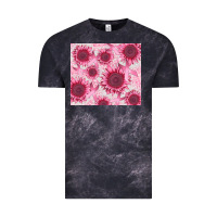 Cloud Black breast cancer sunflower Vintage Tee - CowGirlArtShop