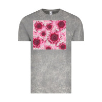 Cloud Rock breast cancer sunflower Vintage Tee - CowGirlArtShop