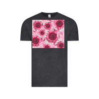 Vintage Black breast cancer sunflower Vintage Tee - CowGirlArtShop