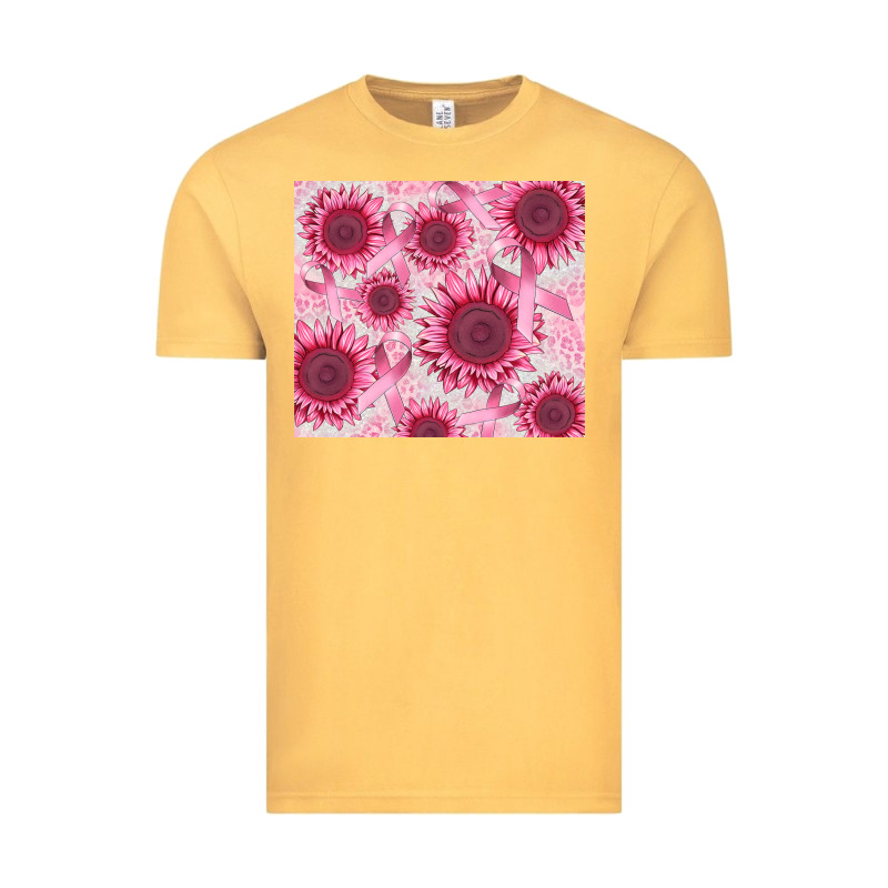 Breast Cancer Sunflower Vintage Tee by CowGirlArtShop | Teevron