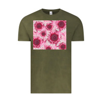 Vintage Olive breast cancer sunflower Vintage Tee - CowGirlArtShop
