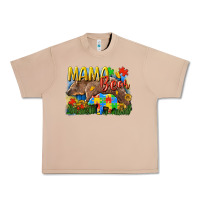 Burro Mama bear Autism Urban Heavy Tee - CowGirlArtShop