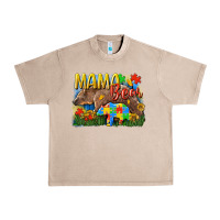 French Oak Mama bear Autism Urban Heavy Tee - CowGirlArtShop