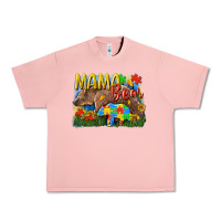 Salmon Mama bear Autism Urban Heavy Tee - CowGirlArtShop