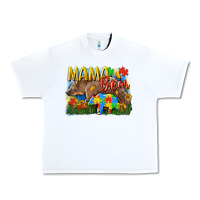White Mama bear Autism Urban Heavy Tee - CowGirlArtShop