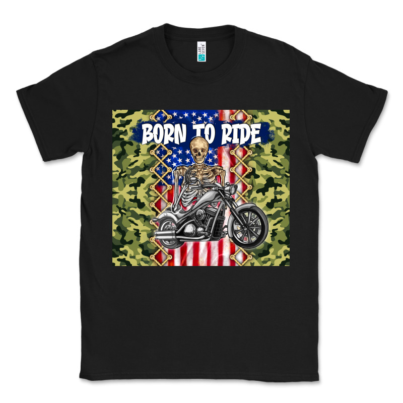 Born To Ride Classic Tee by TumblerDesignByShophia | Teevron