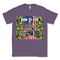 Lavender born to ride Classic Tee - TumblerDesignByShophia