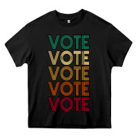 Black VOTE Heavy Core Tee - Bettercallsaul