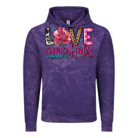 Cloud Purple love never fails Vintage Hoodie - OliviaCreatesArt