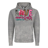 Cloud Rock love never fails Vintage Hoodie - OliviaCreatesArt