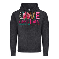 Vintage Black love never fails Vintage Hoodie - OliviaCreatesArt