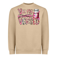 Mushroom v is for valentine versed Heavyweight Sweatshirt - RacoonDesign