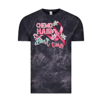 Cloud Black chemo hair dont care Vintage Tee - CowGirlArtShop
