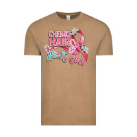 Vintage Coffee chemo hair dont care Vintage Tee - CowGirlArtShop