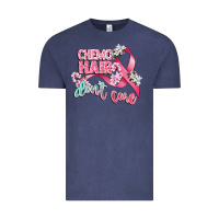 Vintage Denim chemo hair dont care Vintage Tee - CowGirlArtShop