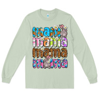 Matcha Easter mama mama mama Long Sleeve Tee - OliviaCreatesArt
