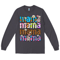 Smoke Easter mama mama mama Long Sleeve Tee - OliviaCreatesArt