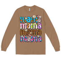 Toasted Coconut Easter mama mama mama Long Sleeve Tee - OliviaCreatesArt
