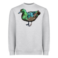 Heather Grey Cayuga Duck Heavyweight Sweatshirt - LillyAllenDesigns