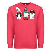 Cardinal african american nurse gnomies medical gnomies Premium Sweatshirt - BarkalooDesign