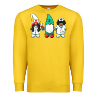 Lemon african american nurse gnomies medical gnomies Premium Sweatshirt - BarkalooDesign