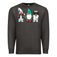 Smoke african american nurse gnomies medical gnomies Premium Sweatshirt - BarkalooDesign