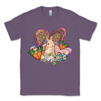 Lavender Easter heart Easter Day Classic Tee - HowdyJamesFarm