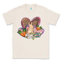 Natural Easter heart Easter Day Classic Tee - HowdyJamesFarm
