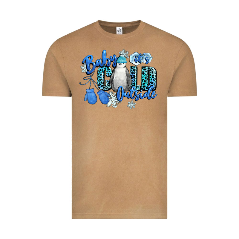 Baby Its Cold Outside Vintage Tee by CowGirlArtShop | Teevron